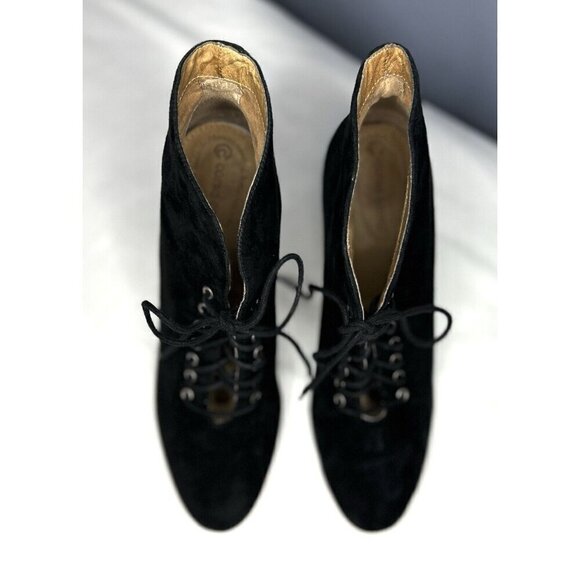 Corso Como Myer Suede Leather Ankle Bootie 9.5 Dark Romantic Fairy Grunge Artsy - Picture 13 of 16